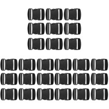 90Pièces Boucles Plastique Réglables Ceinture Sac À