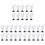 30Pièces Mini Coupes À Dessert Pour Mariage Usage Multiple 1