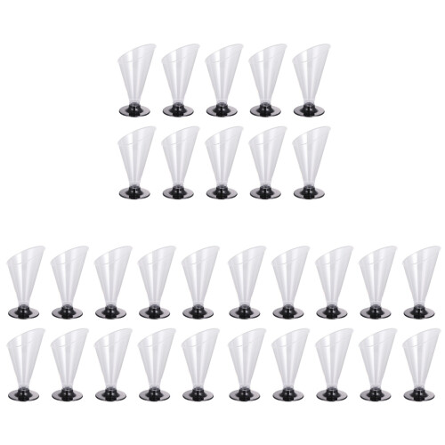30Pièces Mini Coupes À Dessert Pour Mariage Usage Multiple
