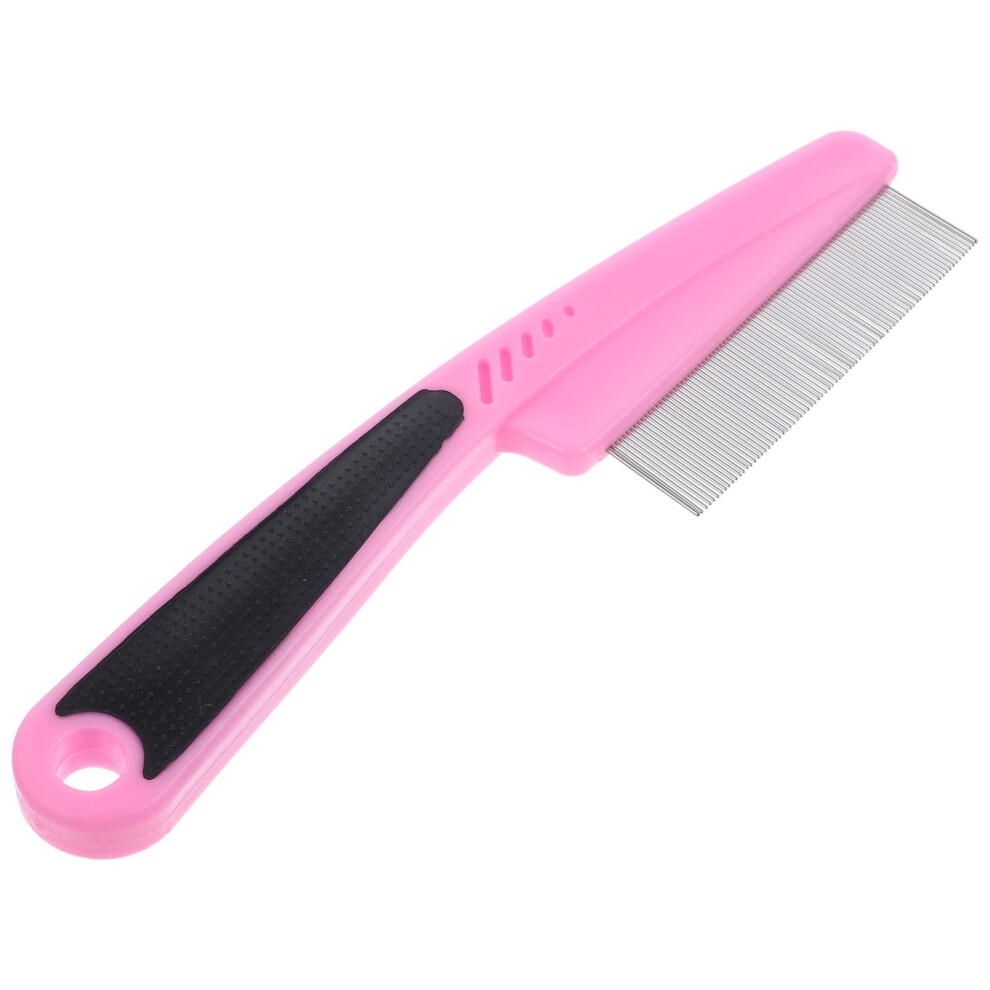 Dandruff Comb Toddler Wide Tooth Cradle Cap Man Travel Pink