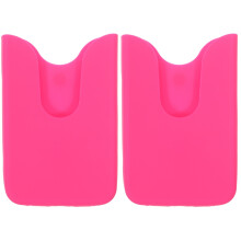 2Pcs Beach Bag Phone Holder Silicone Rosy Anti-Drop Cellphone Pouch