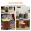 Brown Fruit Ottoman Folding Chair Storage Box Seat 6