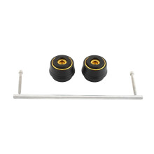 Front Axle Crash Protector Wheel Fork Slider, Directly Replace, Motorcycle Accessories, Easy to Install for 368D 368G 368E Gold