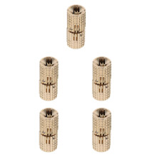 5Pcs Foldable Copper Invisible Hinges Heavy Duty for Wooden Doors