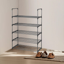 Étagère à chaussures robuste pour enfants et adultes – Rangement gain de place pour placard, entrée, chambre ; compatible avec les chaussures