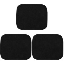 3Pcs Reusable Black Microfiber Bowling Ball