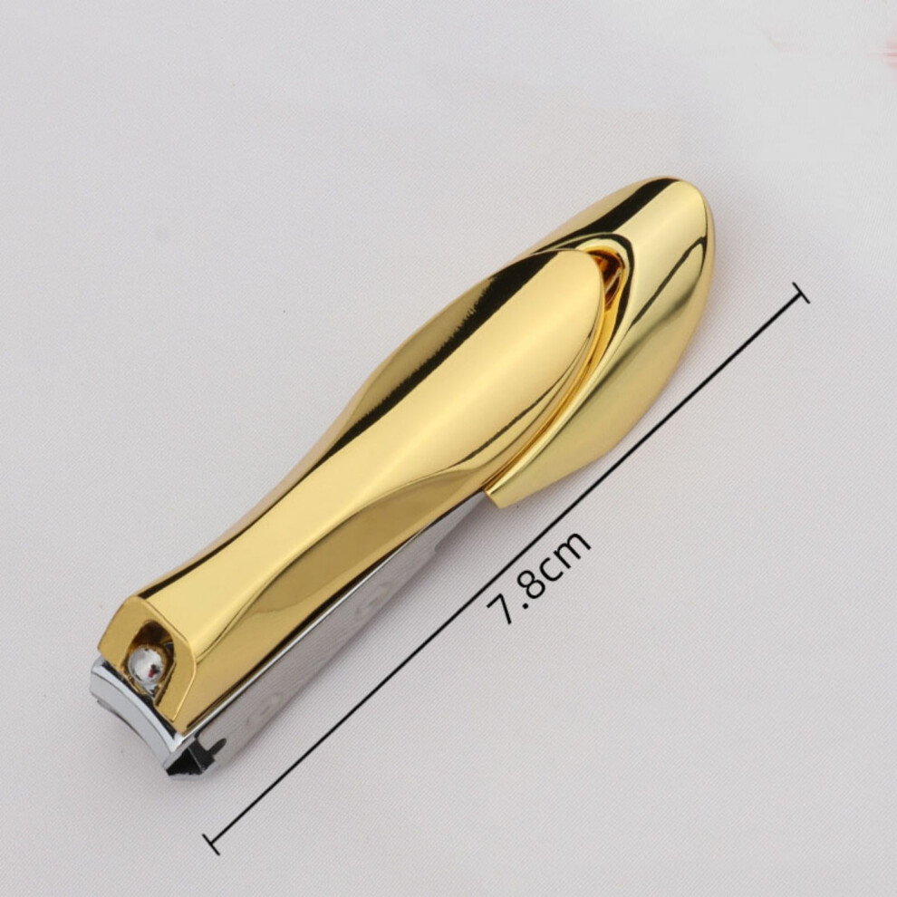 Stainless Steel Nail Clippers with Built-in File, Nanoblade, Ergonomic Design for Home & Travel â Compatible with All Users