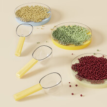 Cuillère à riz de précision, pelle de cuisine multifonctionnelle pour céréales, farine, en-cas + clip de fermeture pour un rangement optimal –