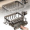 Kitchen Sink Caddy Adjustable Sponge Holder for 0.7-1.1 1