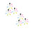 42Pcs High Precision Plastic Dart Flights and Shafts Kit 6