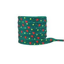 Dpityserensio Christmas Shoelaces 47in Flat Themed Holiday Gift Novelty Sneaker Laces 1 Pair Xmas Gifts
