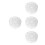 4Pcs Portable Plastic Wire Storage Reel Smooth Dispensing Cord Winder 8