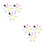 42Pcs High Precision Plastic Dart Flights and Shafts Kit 8