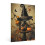 Vintage καμβάς με καπέλο μάγισσας για το Halloween, γοτθική αφίσα τρόμου με ρετρό σχέδιο 1