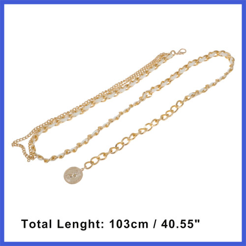 Cinturón de cadena ajustable para mujer 2