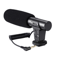 Studio Camera Microphones Two Technology 5M Pickup Ranges ABS Construction For Documentary Filming