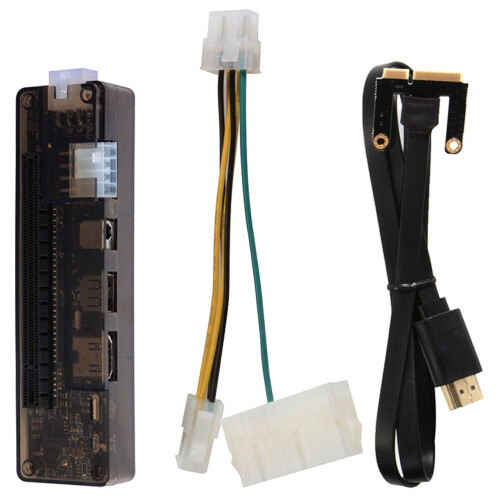 Portable External Graphics Card Dock for Laptops with Wide Compatibility