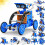 STEM Solar Robot Kit for Kids 8-12, 13-in-1 1