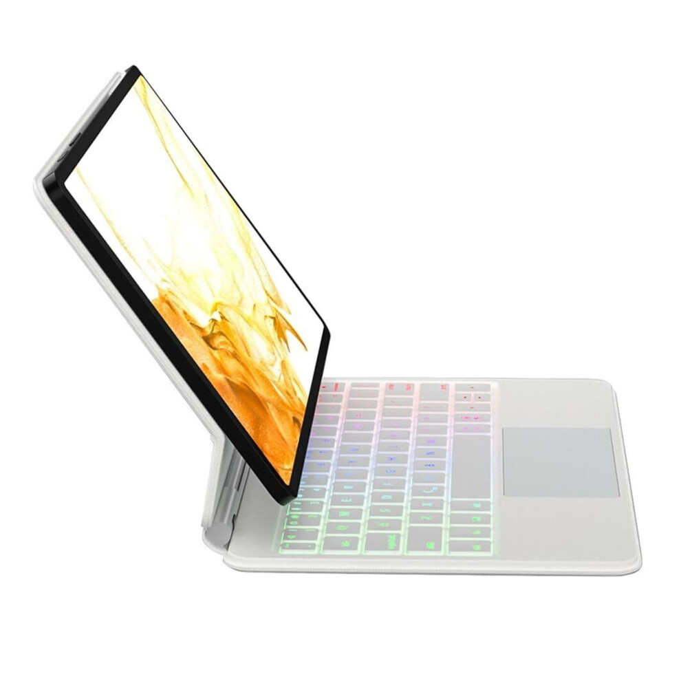 Magnetic Keyboard Case Compatible With Galaxy Tab S9 11 Inch Keyboard Case With Backlight Touchpad Floating Cantilever Stand Backlit Keyboard 9418476741104