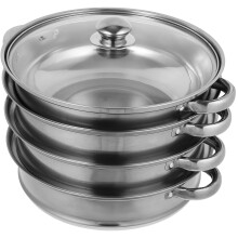 Home Steamer Pot Stainless Steel 1 Piece