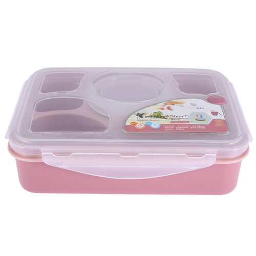 Στοιβαζόμενα δοχεία Bento, φορητά και ελαφριά, διπλής στρώσης θήκη σαλάτας, στεγανή 1