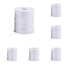 Nić elastyczna 1 mm do wyrobu bransoletek – 8 szt.