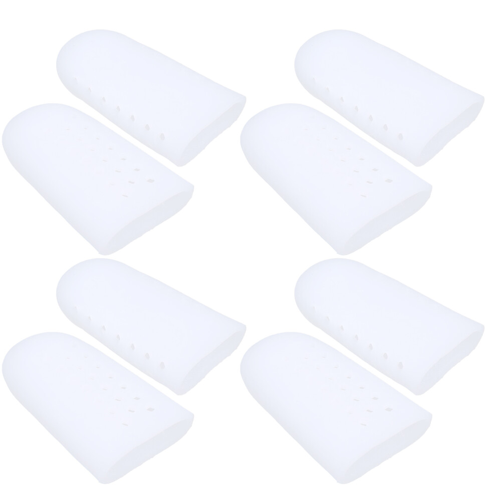 Breathable Silicone Toe Covers, Cushioned Toe Protector for Big Toe, Pain Relief from Calluses, Blisters, Hammer Toe, Reduce Friction, Stretchy