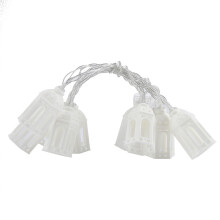 Guirnalda de luces decorativas para interiores, resistentes a la intemperie, de diseño conectable y de bajo consumo energético, para fiestas de