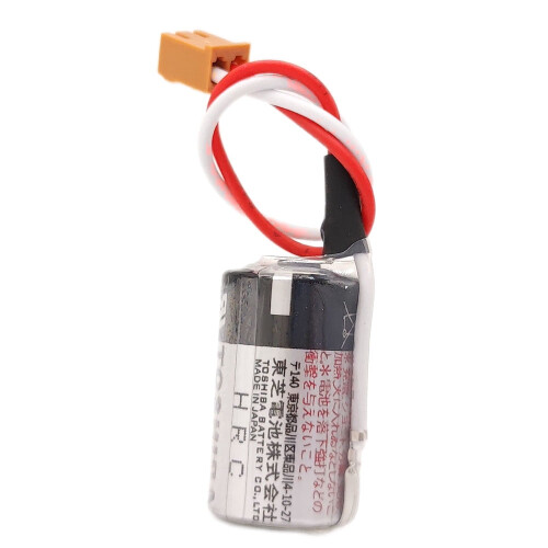 Αντικατάσταση μπαταρίας λιθίου ER3V3.6V για OMRON CPM2A-BAT01CPM2ABAT01CPM2A CQM1H με βύσμα 2