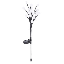 Flexible Gooseneck Lamp Weatherproof Solar Stake Lights Solar Powered Outdoor Lights Gradient Design Garden Lighting For Easy Installation In Gardens