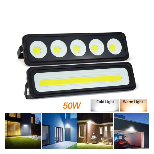 Projecteur LED extérieur 50W IP65 étanche COB 1