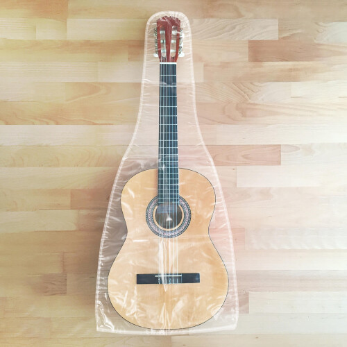 Vattentät gitarrskydd Gitarrdammskydd Transparent PVC1set Dammtät 1