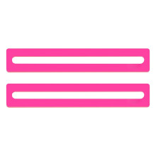 Translucent Acrylic Mahjong Line Finder Ruler – Durable, Bright Color Detector, Easy-to-Use for Beginners