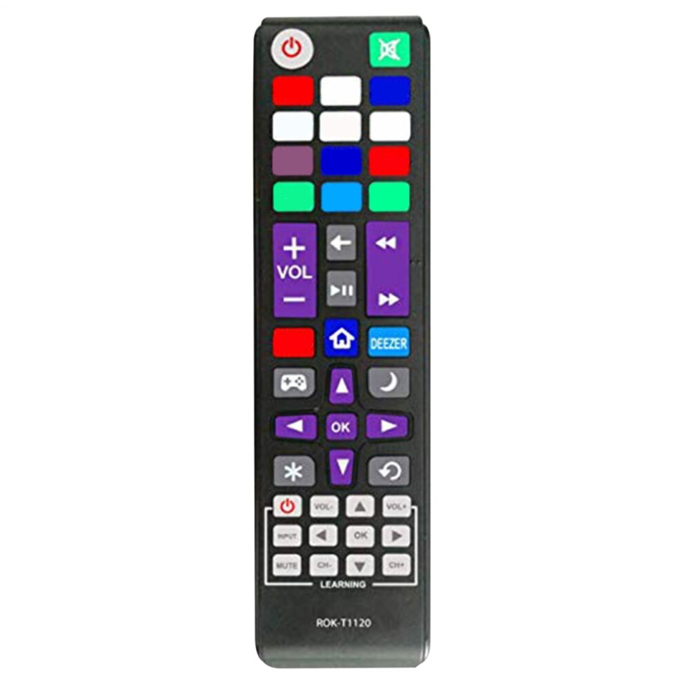 Ergonomic Tv Remote Control With 26Ft Range, Compatible With Streaming Devices 9450273098456