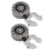1 Pair Rhinestones Cuff Round Button Covers for Men Button Covers Cufflinks Attend Accessories 4