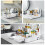 Customizable Kitchen Caddy for Under Sink Organizer, Rolling Storage Bin with Adjustable Bathtub Caddy, Under Sink Storage Bin for Kitchen Bathroom 6