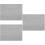 3Pièces Tapis Feutre Gris Pour Pratique De Dessin 9
