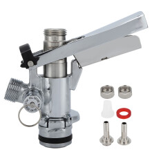304Stainless Steel Probe Coupler with G5/8Thread Standard, U-Shaped Design for Easy Installation, Suitable for Most Beer Kegs and Carbonated Drinks
