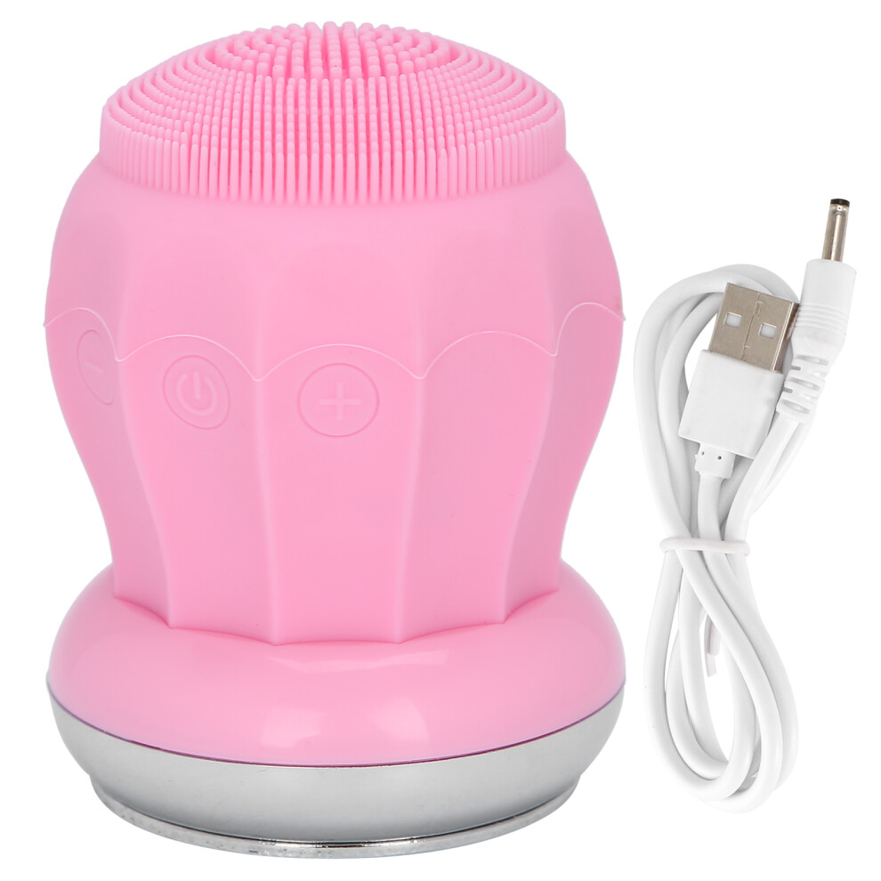 Facial Cleansing Brush With Gentle Massaging Functions Waterproof Rechargeable Vibrating Exfoliating Face Scrubber Featuring Micro Vibration And