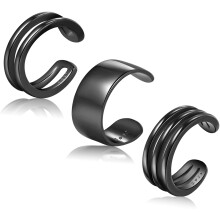Cuff Earrings 925 Sterling Silver Ear Cuff Earrings
