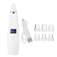 Facial Pore Vacuum Cleaner, LED Display Suction Levels Blackhead Remover With Skin Safe Design And Wireless Operation, Advanced Vacuum Technology Eco