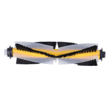 Accesorio para la limpieza de pelo de mascotas, cepillo principal de repuesto para aspiradora robot, cepillo giratorio con componente de limpieza