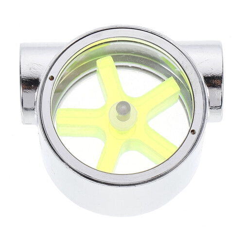 Liquid Cooling System Flow Meter 1/4 inch Port Meter Water Flow Indicator