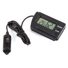User Friendly Digital Hygrometer For Reptile Tanks, Practical LCD Humidity Gauge With Temperature Readings, Compact Thermometer For Measuring