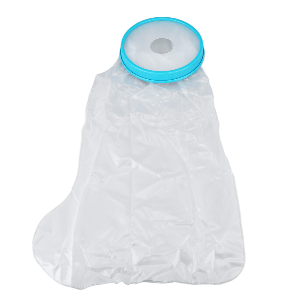 Reusable Cast Protector for Leg, Waterproof PVC Cover with Latex Free Non Irritating Design Medical Silicone Seal for Bathing Showering Chemotherapy