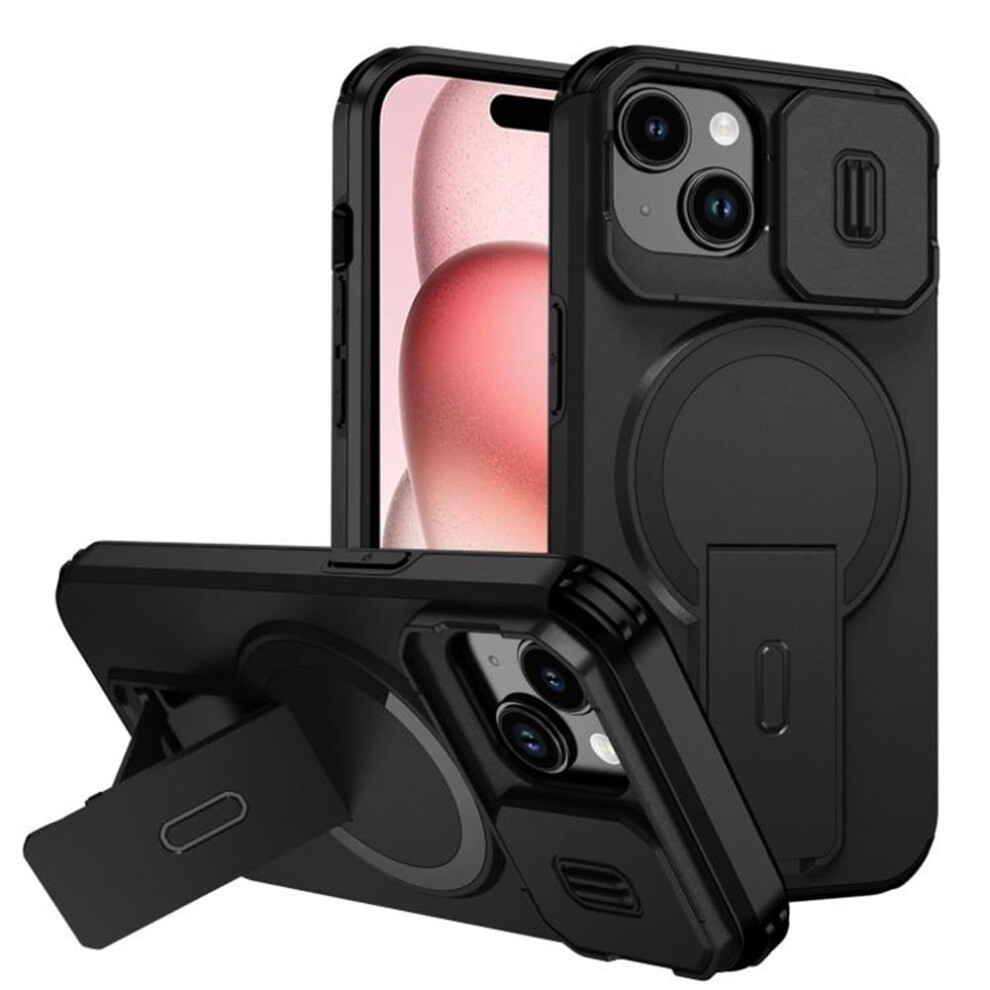 Iphone 15 Case 6.1 Inch Magsafe Shockproof Black 971050704494