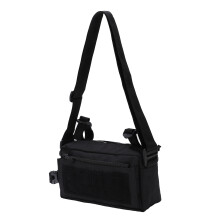 Versatile Tactical Pouch For Backpack Vest EDC Gear Airsoft Kit Special Design Waterproof Wear Resistant Double Zipper Closure