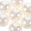 50 Pcs Flat Back Pearls For Crafting Buttons Miss 10
