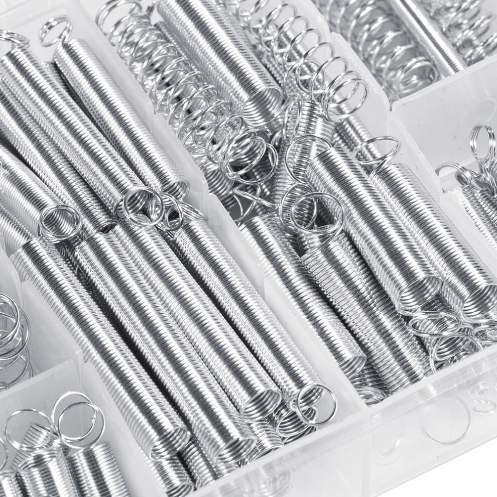 Spring Assortment Kit 200Pcs/Set 20 Sizes Metal Compression & Extension Springs 4921392766021
