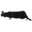 Figurine de chat noir décorative pour bureau 13,8 x 4,4 x 3 cm 1